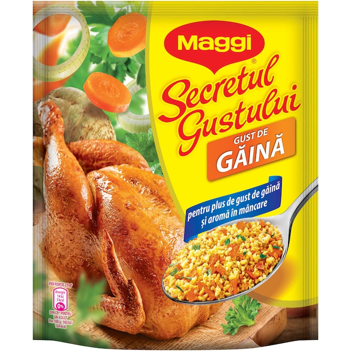 Maggi Secrețul Gustului – Legume / Găină – Seasoning Mix (Vegetable / Chicken)