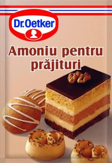 Dr. Oetker Amoniu pentru Prăjituri/Ammonium Bicarbonate (Baking Ammonia)