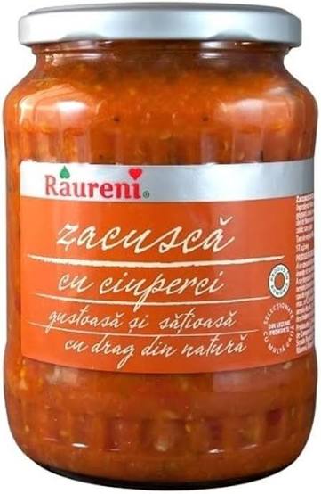 Zacuscă cu Ciuperci / Mushroom Spread – Râureni