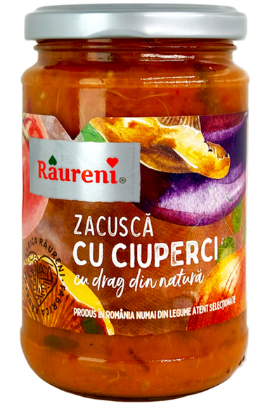 Zacuscă cu Ciuperci / Mushroom Spread – Râureni