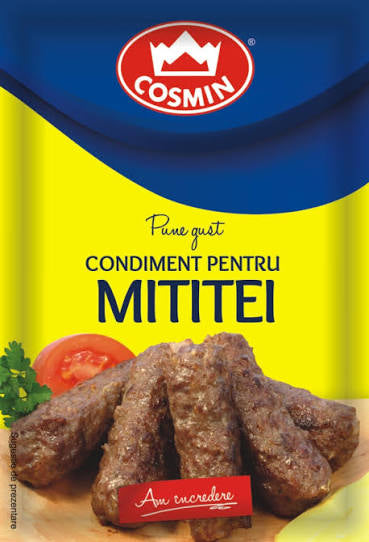 Condiment pentru Mititei / Seasoning for Grilled Sausages – Cosmin