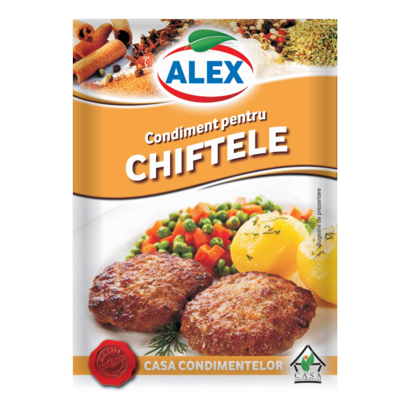 Condiment pentru Chiftele / Seasoning for Meatballs – Alex