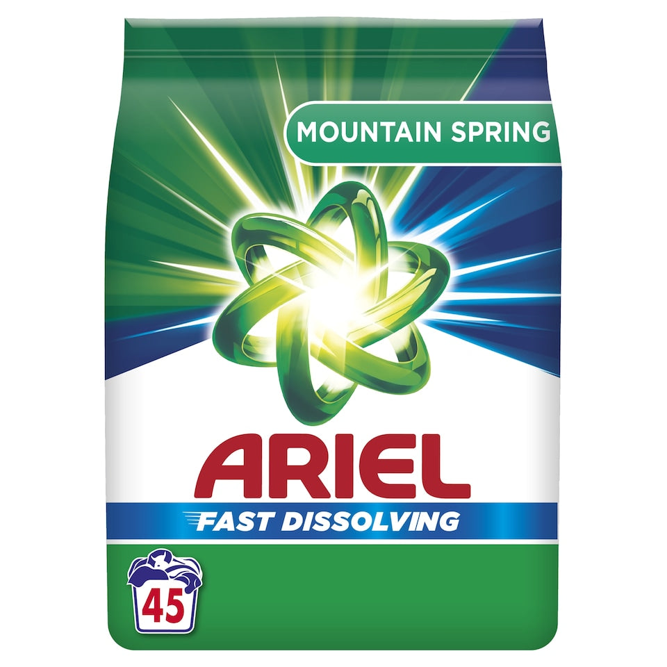 Detergent Pudră pentru Rufe – Mountain Spring / Laundry Powder Detergent – Mountain Spring – Ariel