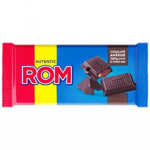 Ciocolată ROM – Tabletă 88g / ROM Chocolate – 88g Tablet