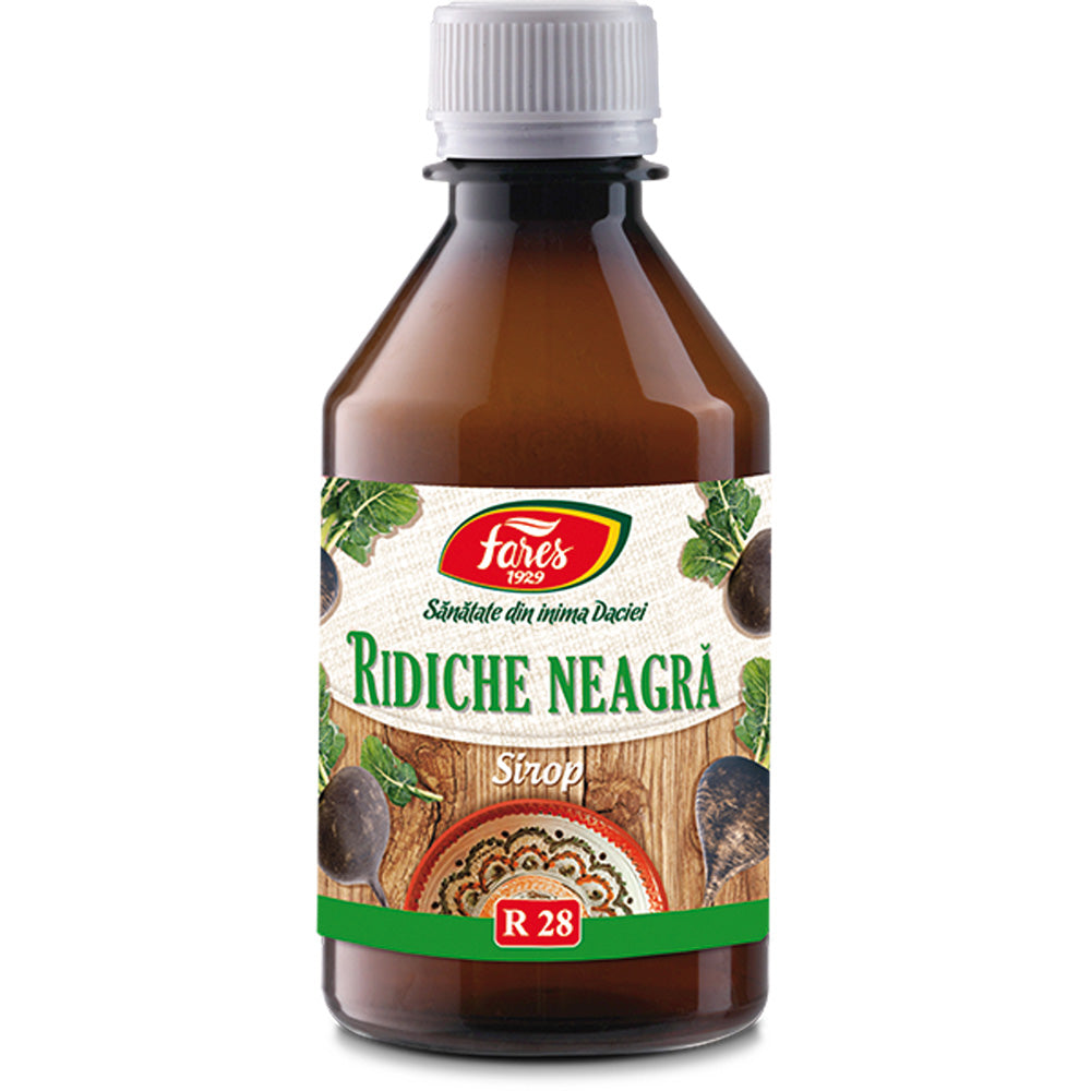 Sirop de Ridiche Neagră – Fares / Black Radish Syrup – Fares – Euro ...