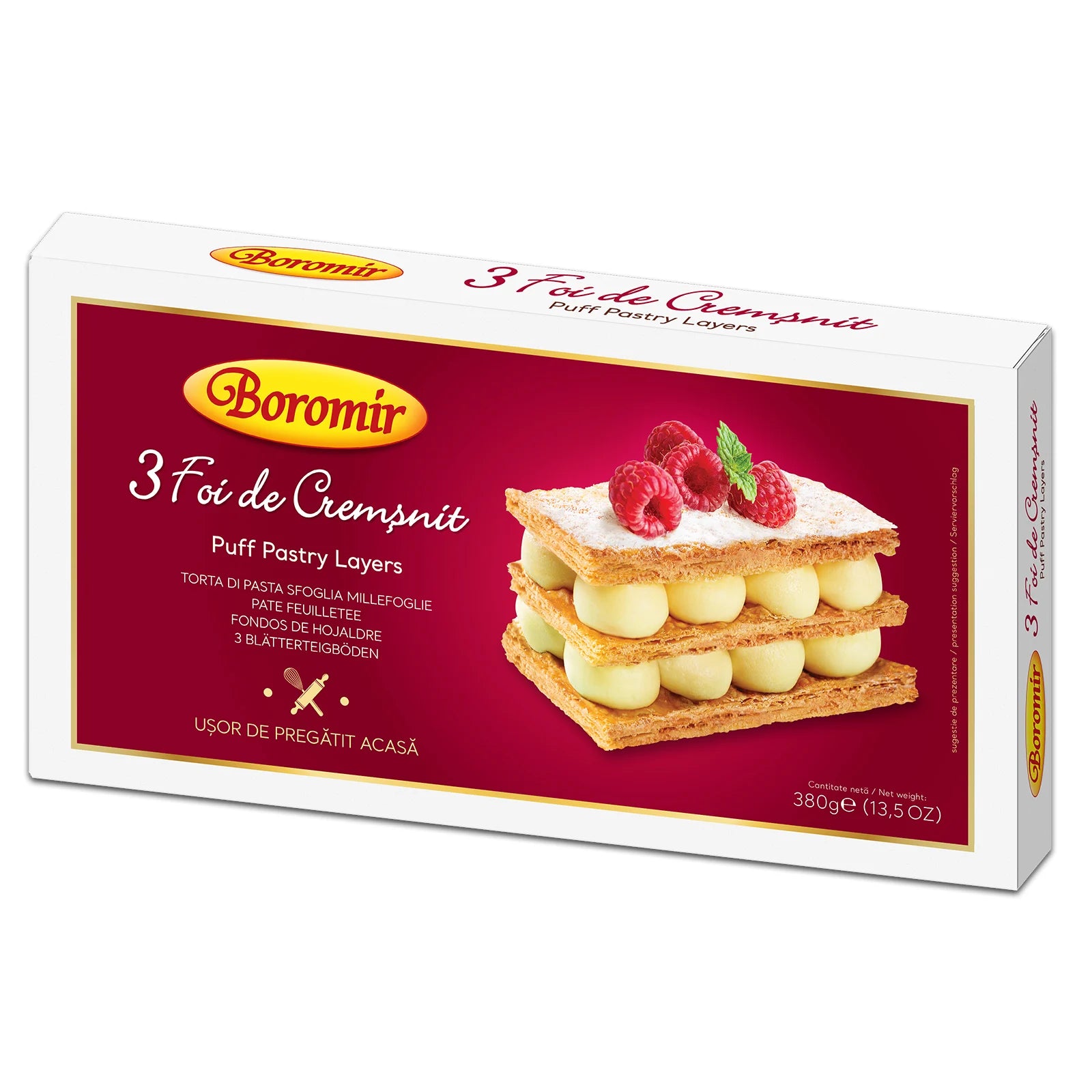 3 Foi de Cremșnit – Boromir / 3 Puff Pastry Layers – Boromir