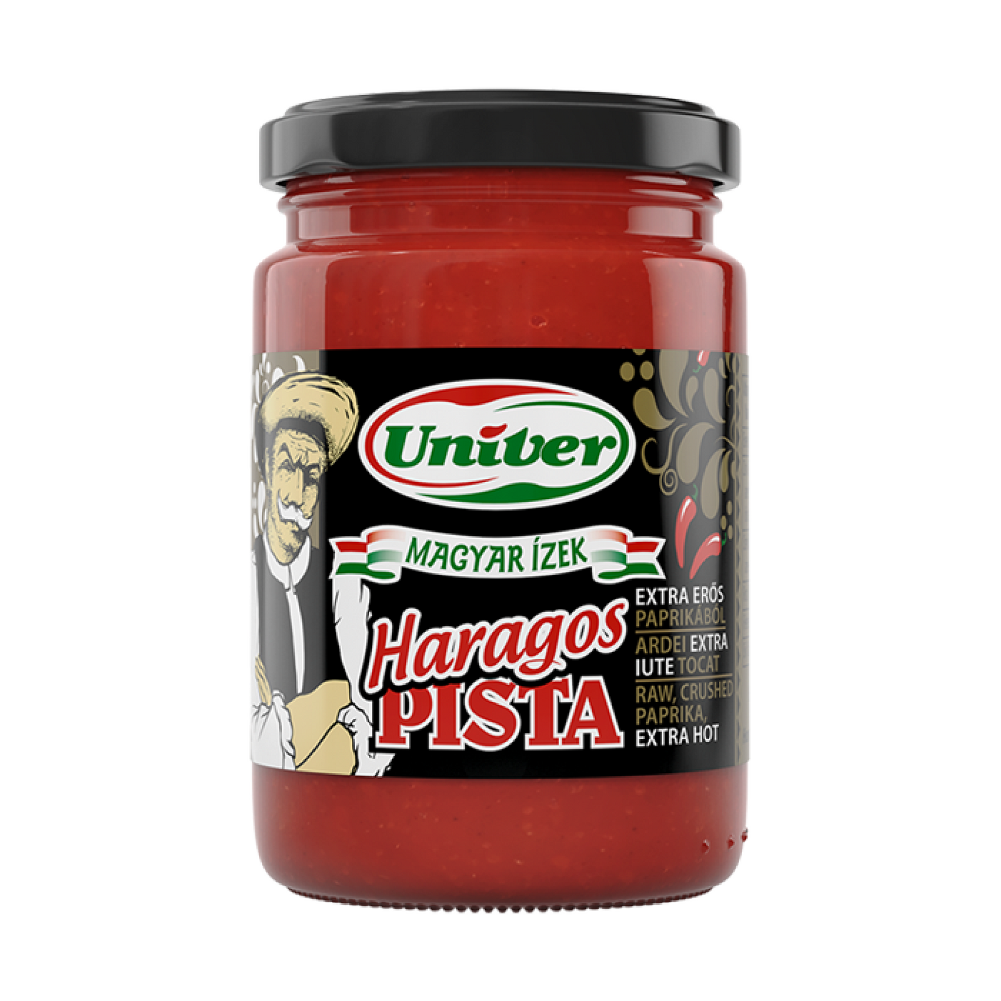 Pastă Ardei Iute Extra – Haragos Pista / Extra Hot Pepper Paste – Haragos Pista