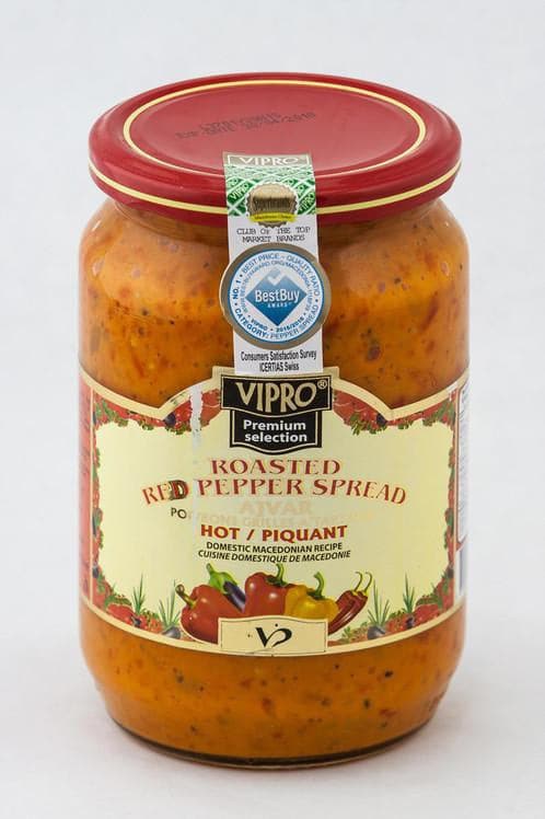 Zacuscă de Ardei Copți – Vipro / Roasted Red Pepper Spread – Vipro 

Descriere (English