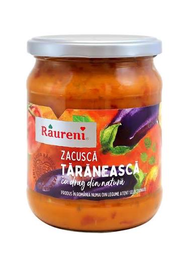 Zacuscă Țărănească – Râureni / Rustic Vegetable Spread – Râureni