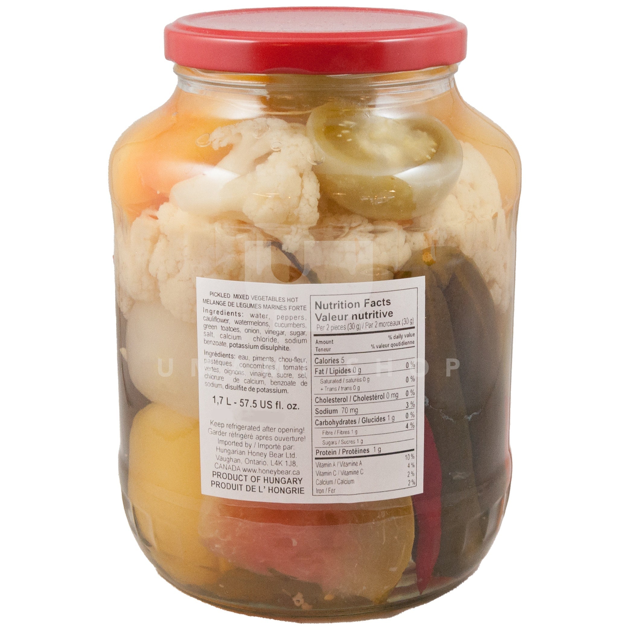 Legume Asortate în Oțet – Szebeldi / Pickled Mixed Vegetables – Szebeldi