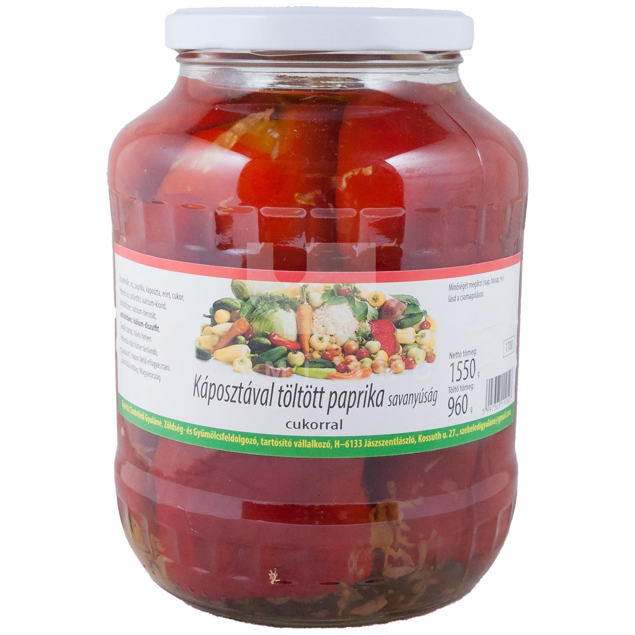 Ardei Roșii Lung i Murat/Pickled Red Long Peppers – Szebeldi