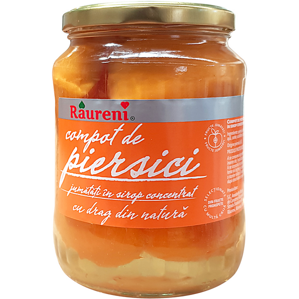 Compot de Piersici / Peach Compote – 720ml