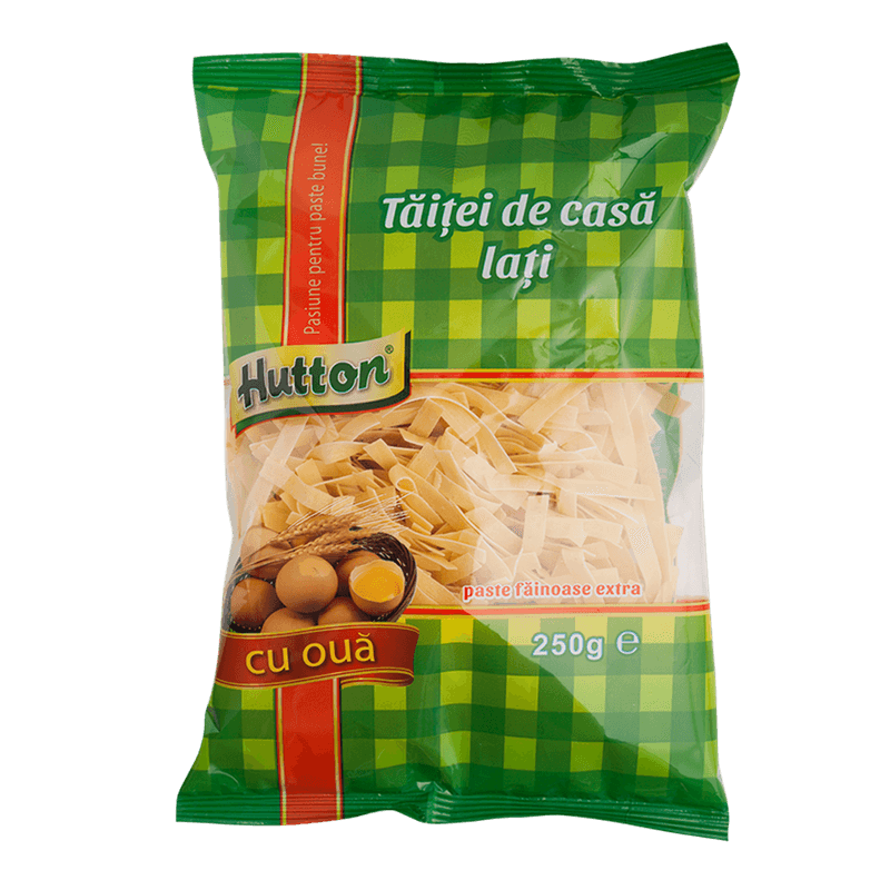 Hutton – Fidea cu Ouă / Tăiței de Casă Lați – Egg Noodles
