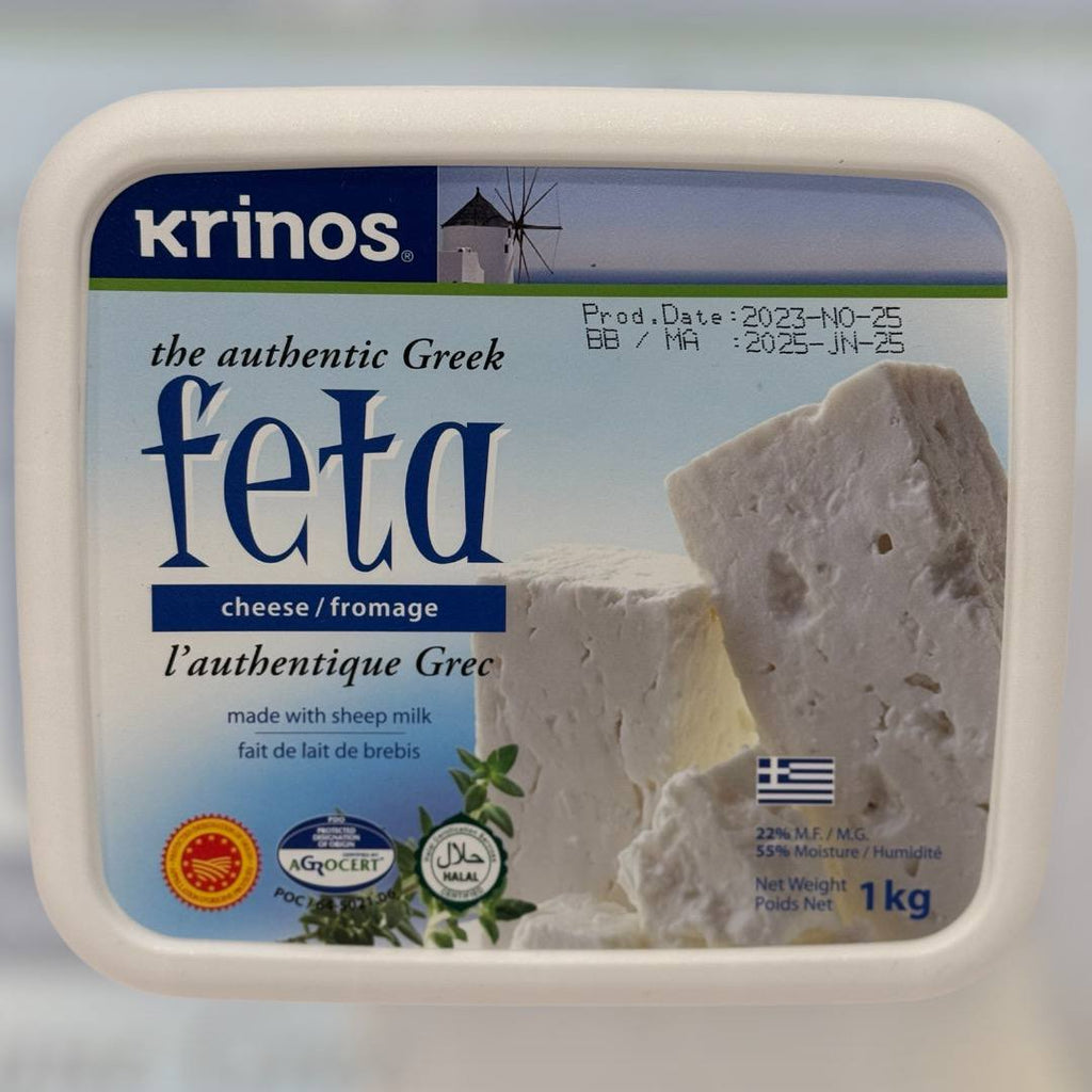 Brânză Feta Grecească – Krinos / Greek Feta Cheese – Krinos