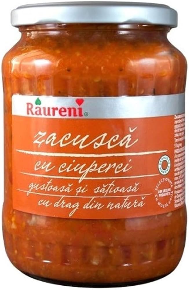 Zacuscă cu Ciuperci / Mushroom Spread – Râureni