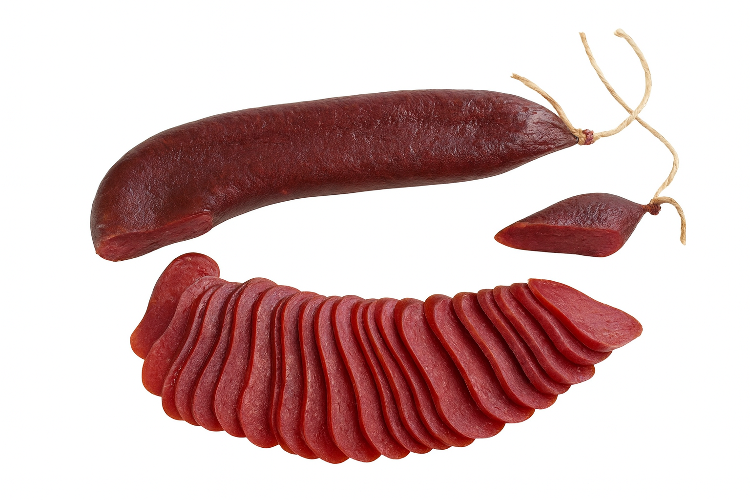 Ghiudem – Cârnați Uscați din Carne de Oaie/Ghiudem – Dried Lamb Sausage