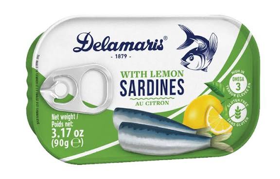 Sardine Delamaris cu lămâie / Delamaris Sardines with Lemon – 90g