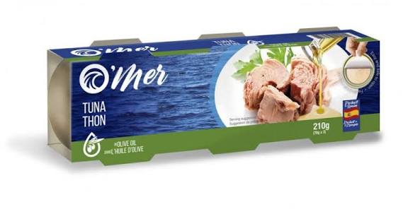 Ton O’Mer în ulei de măsline / O’Mer Tuna in Olive Oil