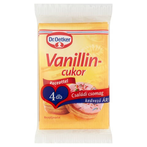 Zahăr Vanilinat Dr. Oetker/Vanillin Sugar (4 plicuri)