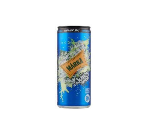 Márka Juicy Soda – Băutură Răcoritoare / Márka Juicy Soda – Soft Drink (250 ml)