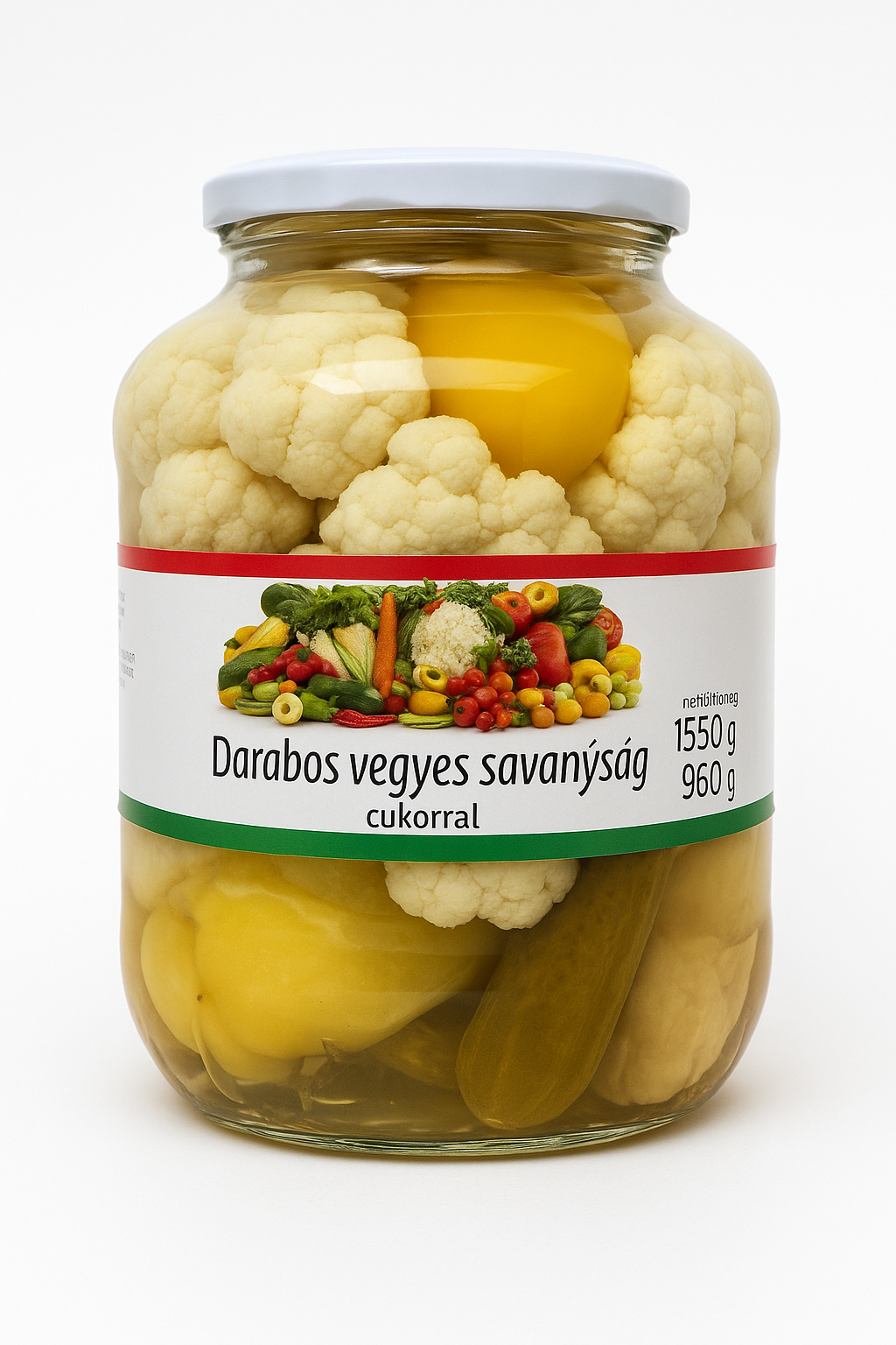 Legume Asortate în Oțet – Szebeldi / Pickled Mixed Vegetables – Szebeldi