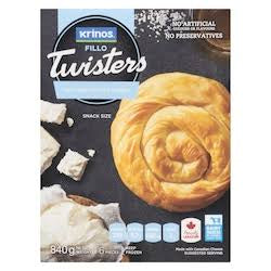 Krinos Fillo Twisters – Plăcinte Învârtite (Frozen) / Krinos Fillo Twisters – Frozen Spiral Pies