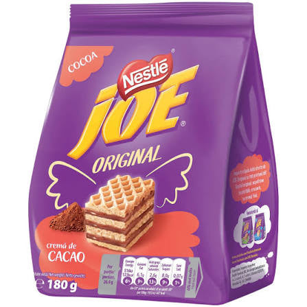 Napolitane Joe Original – Cremă de cacao / Joe Original Wafer – Cocoa Cream (180g)