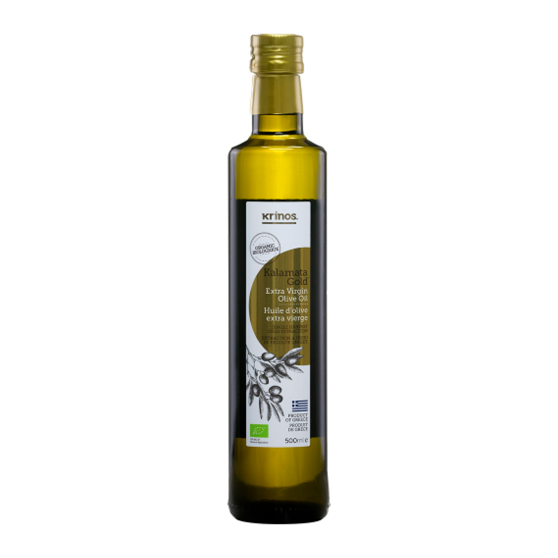 Ulei de Măsline Extra Virgin Kalamata Gold/Extra Virgin Olive Oil (500 ml)