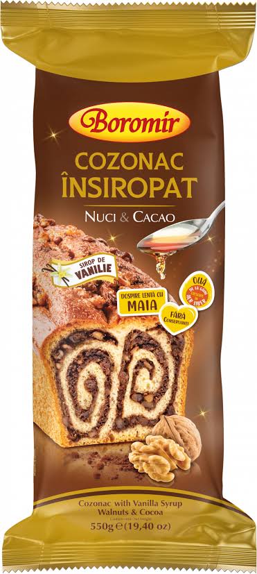 Cozonac cu Nucă și Cacao – Boromir / Boromir Cozonac with Walnuts & Cacao