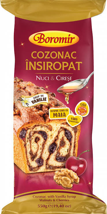 Cozonac cu Nucă și Vișine – Boromir / Boromir Cozonac with Walnuts & Cherry